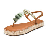 Tulum Tassle - Plateau Bast Cognac TS