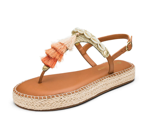 Tulum Tassle - Plateau Bast Cognac TS