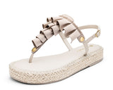 Ruffle Romance - Plateau Bast Crema TS
