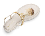 Tulum Tassle - Plateau Bast Crema TS