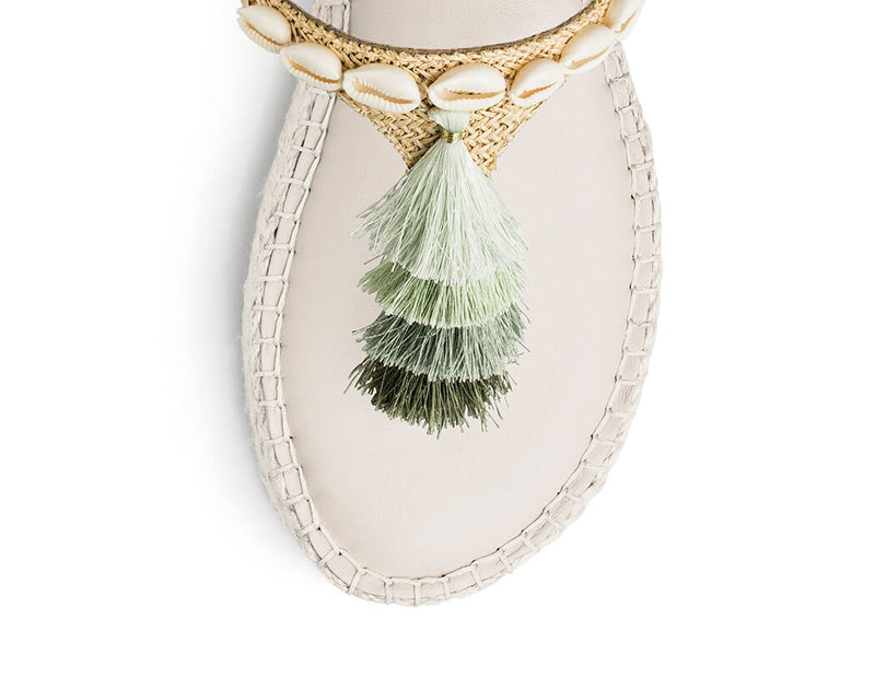Tulum Tassle - Plateau Bast Crema TS