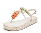 Tulum Tassle - Plateau Bast Crema TS
