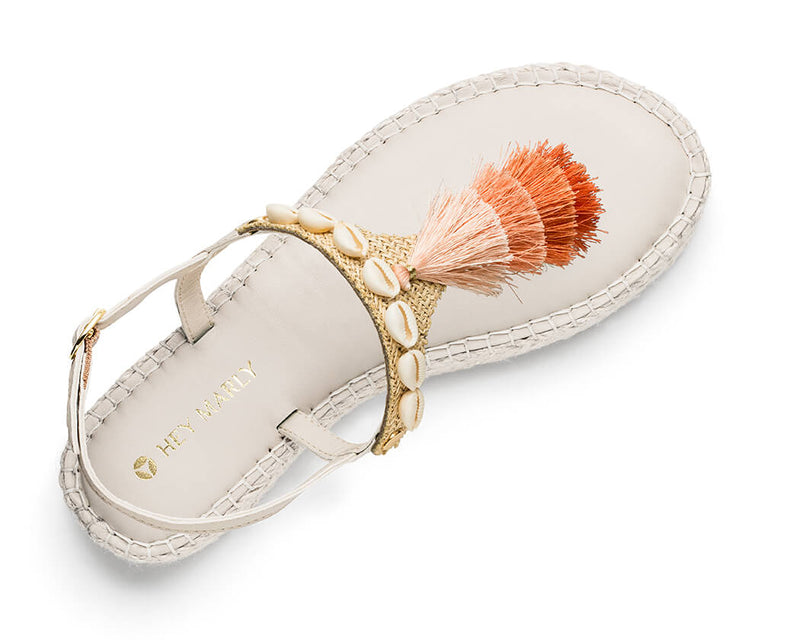 Tulum Tassle - Plateau Bast Crema TS