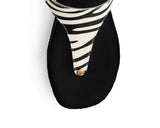 Animal Print - Wedge Bast High Black TS