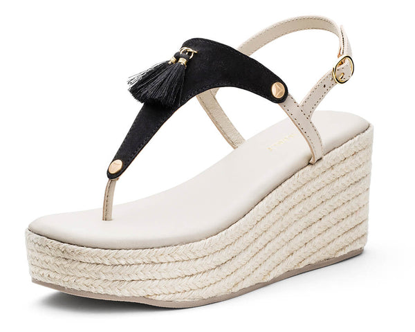Pom de Paris - Wedge Bast High Crema TS