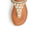 Day to Night - Wedge Bast Mid Cognac TS