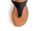 Milano Cool - Wedge Bast Mid Cognac TS