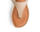 Milano Cool - Wedge Bast Mid Cognac TS