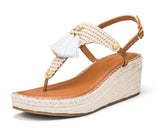 Pom de Cassis - Wedge Bast Mid Cognac TS