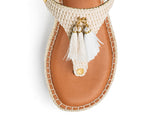 Pom de Cassis - Wedge Bast Mid Cognac TS