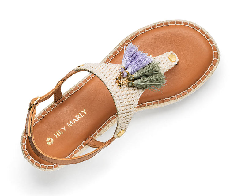 Pom de Cassis - Wedge Bast Mid Cognac TS