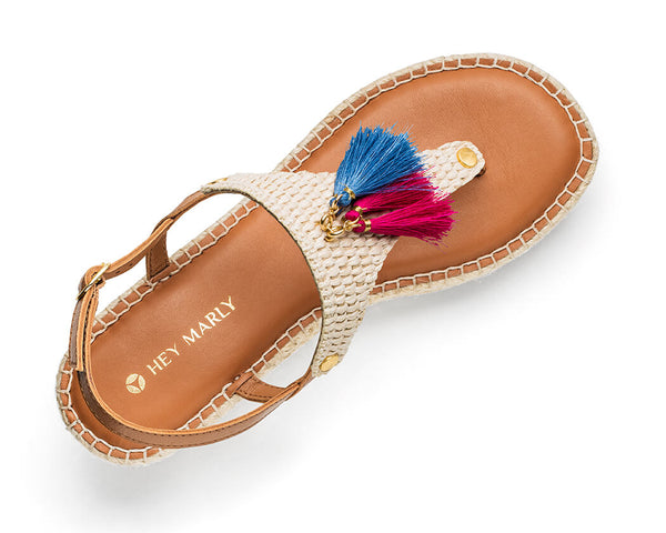 Pom de Cassis - Wedge Bast Mid Cognac TS