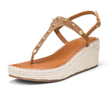 Rock Rebel - Wedge Bast Mid Cognac TS