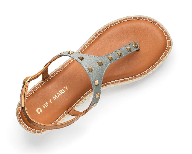 Rock Rebel - Wedge Bast Mid Cognac TS