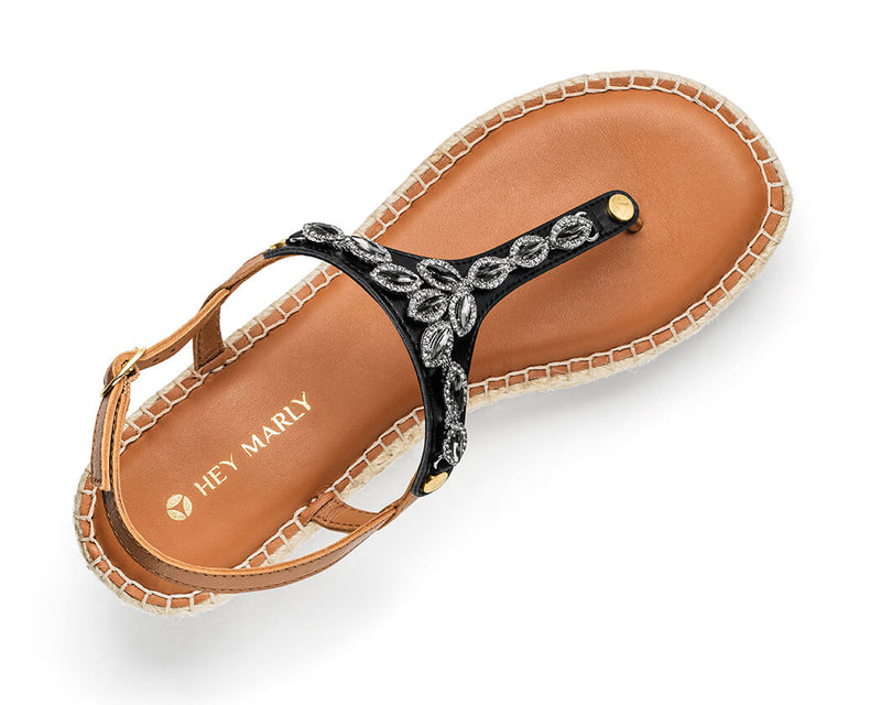Sparkling Sea - Wedge Bast Mid Cognac TS