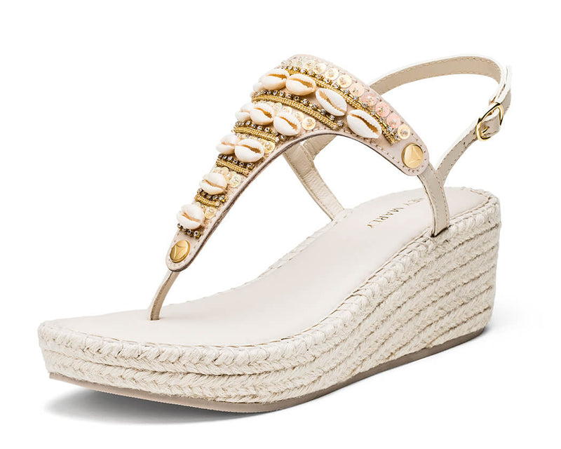 Day to Night - Wedge Bast Mid Crema TS