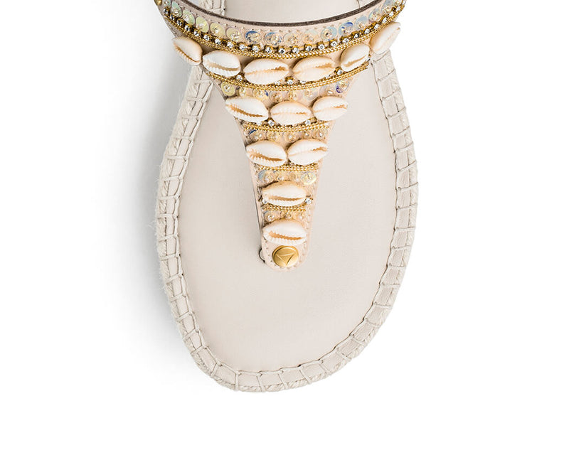 Day to Night - Wedge Bast Mid Crema TS