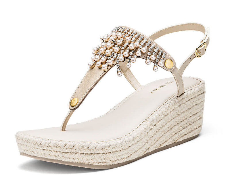 Day to Night - Wedge Bast Mid Crema TS