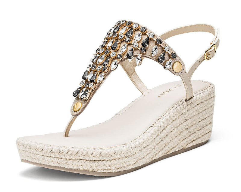 Day to Night - Wedge Bast Mid Crema TS