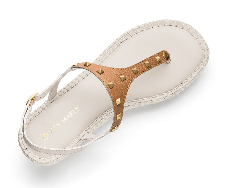 Rock Rebel - Wedge Bast Mid Crema TS
