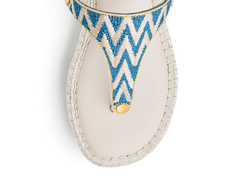 Sandy Lines - Wedge Bast Mid Crema TS