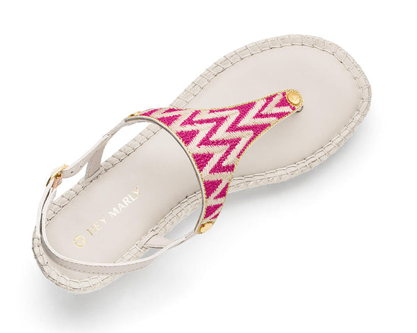 Sandy Lines - Wedge Bast Mid Crema TS