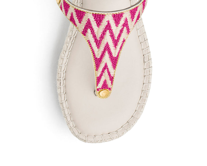 Sandy Lines - Wedge Bast Mid Crema TS