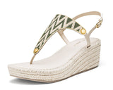 Sandy Lines - Wedge Bast Mid Crema TS