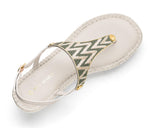 Sandy Lines - Wedge Bast Mid Crema TS