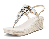 Shiny Pearl - Wedge Bast Mid Crema TS