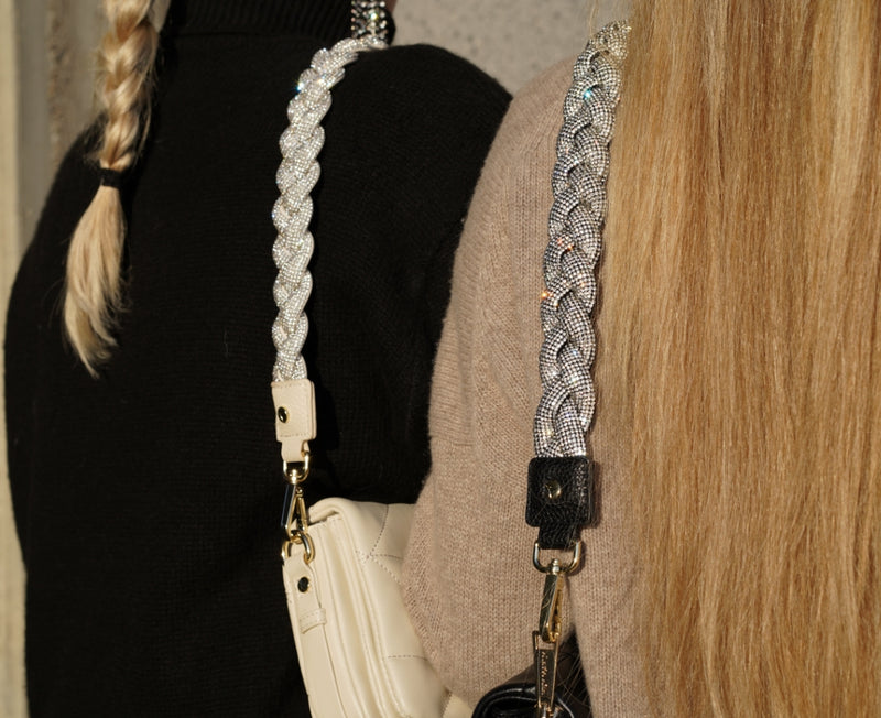 Braided Glitter Strap