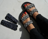Braided Glitter - Casual Clean Black PS